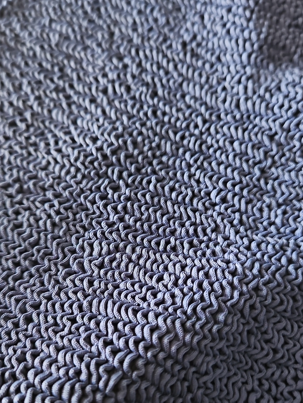 ✨️NWT! Bond-Eye Madison Blue Crinkle One Piece Swimsuit OS - Picture 3 of 7